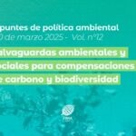 Apunte de Política Ambiental 12: Salvaguardas ambientales y sociales para compensaciones de carbono y biodiversidad